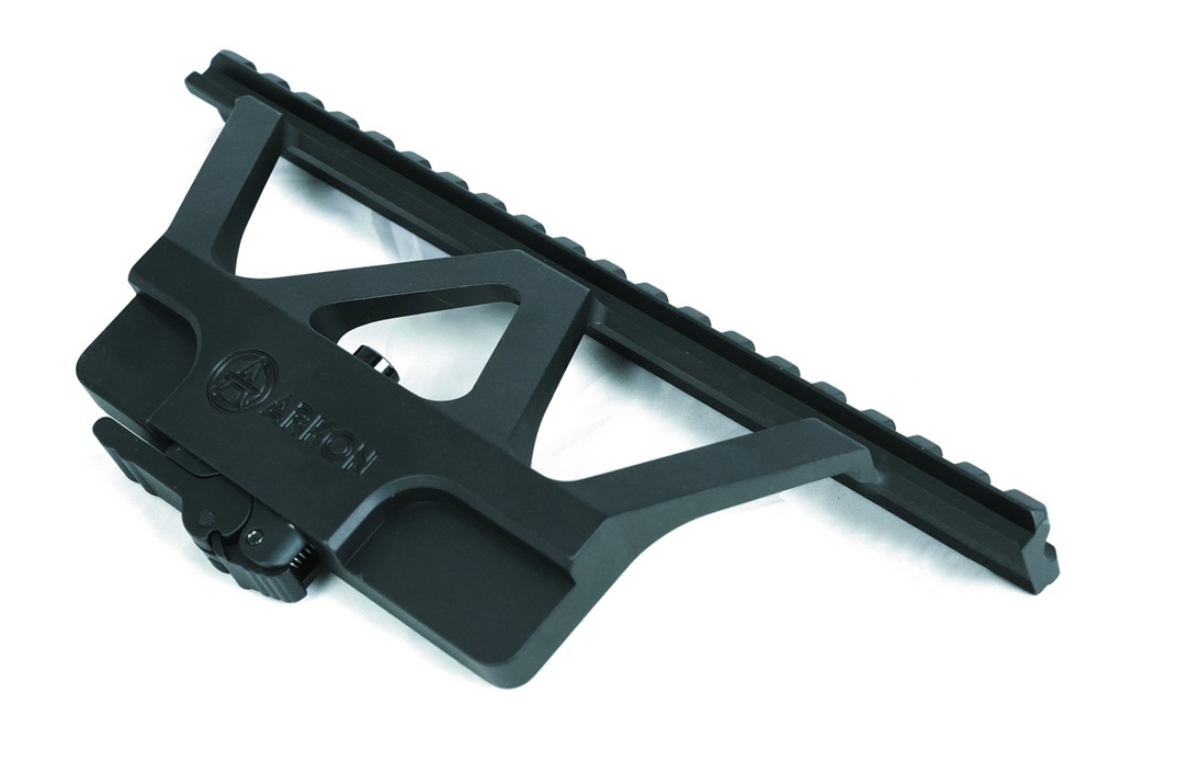 Быстросъемный боковой кронштейн Arkon с планкой weaver на Сайга/АК с выносом